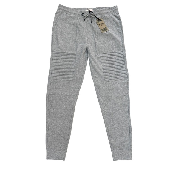 NWT Triple Five Soul Light Heather Gray Men's Sweatpants Jogger Pants Size M - Picture 2 of 10
